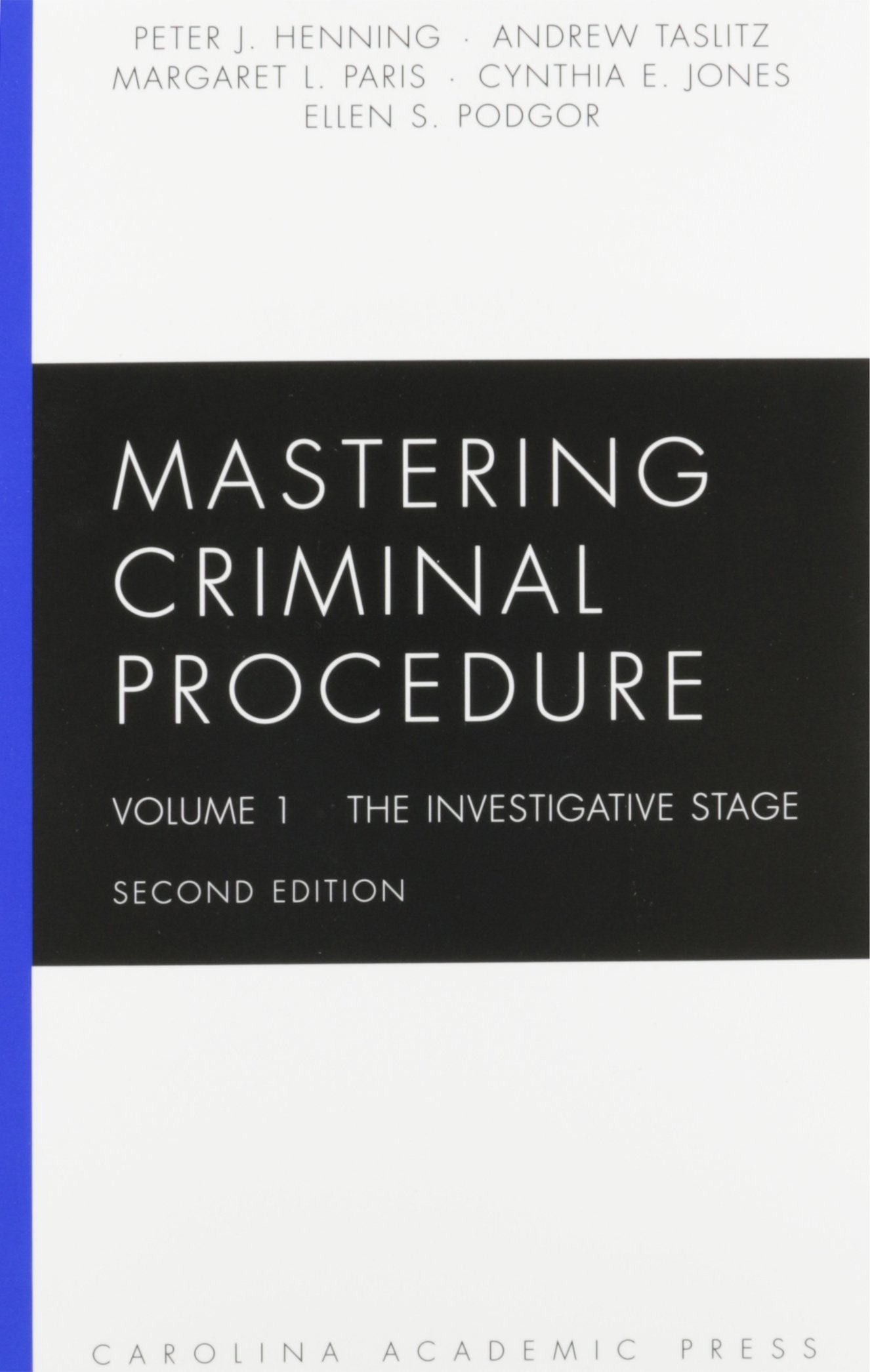Mastering Criminal Procedue: The Investigative Stage Law