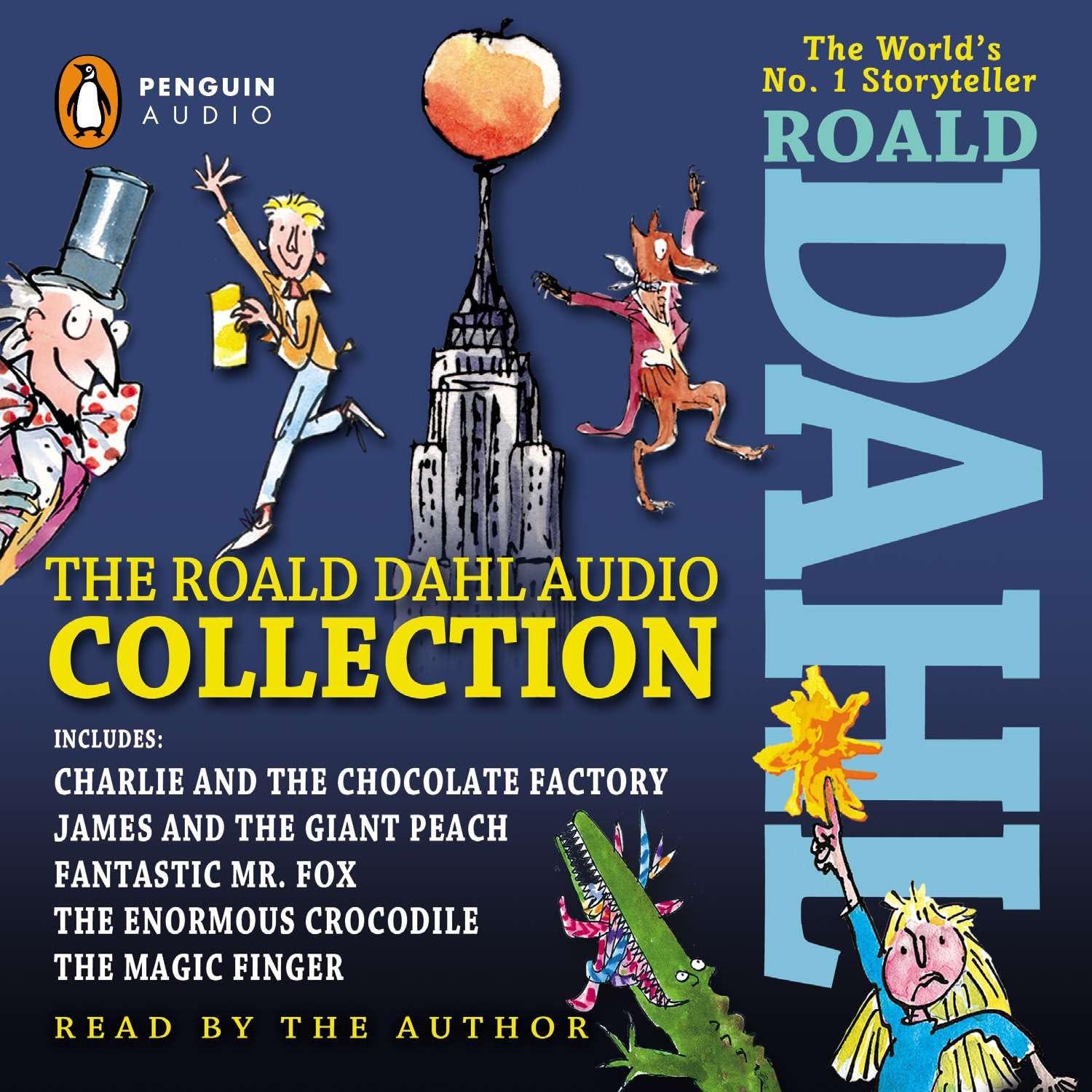The Roald Dahl Audio Collection: Includes Charlie and the Chocolate Factory, James and the Giant Peach, Fantastic Mr. Fox, The Enormous Crocodile, The Magic Finger cd