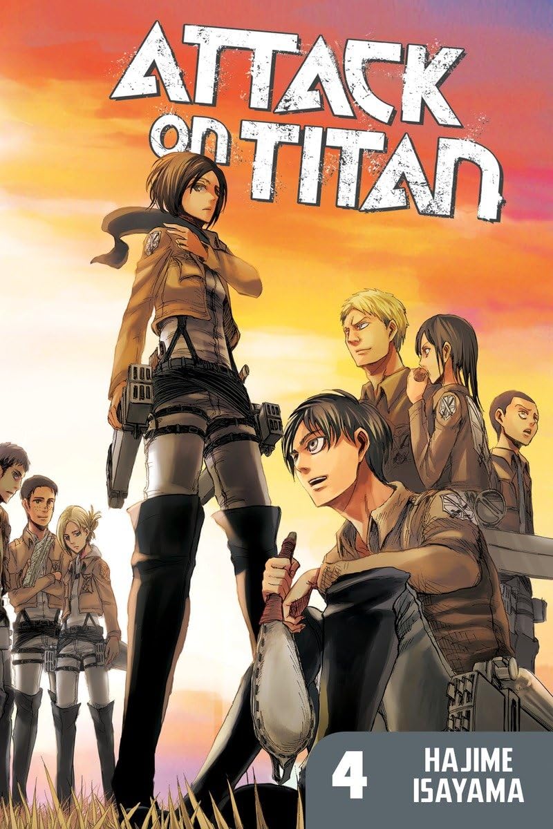 Attack on Titan 04 Dark Fantasy Books