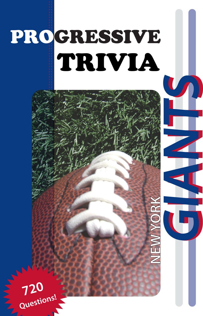 New York Giants Football: Progressive Trivia Learning & Reference