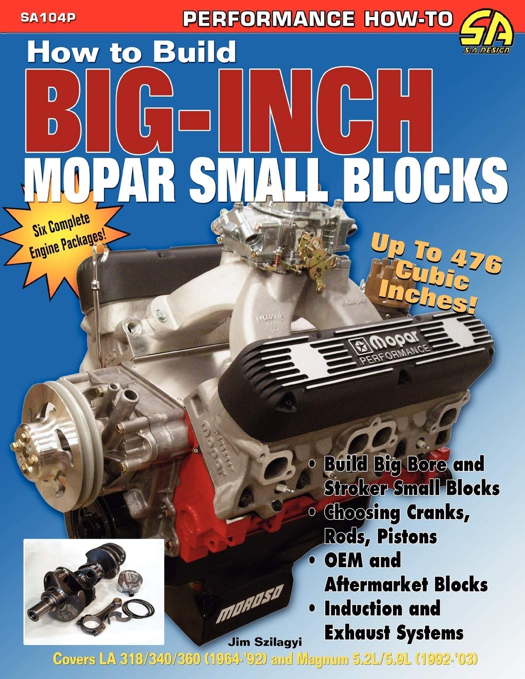 How to Build Big-Inch Mopar Small Blocks Professional & Reference Books