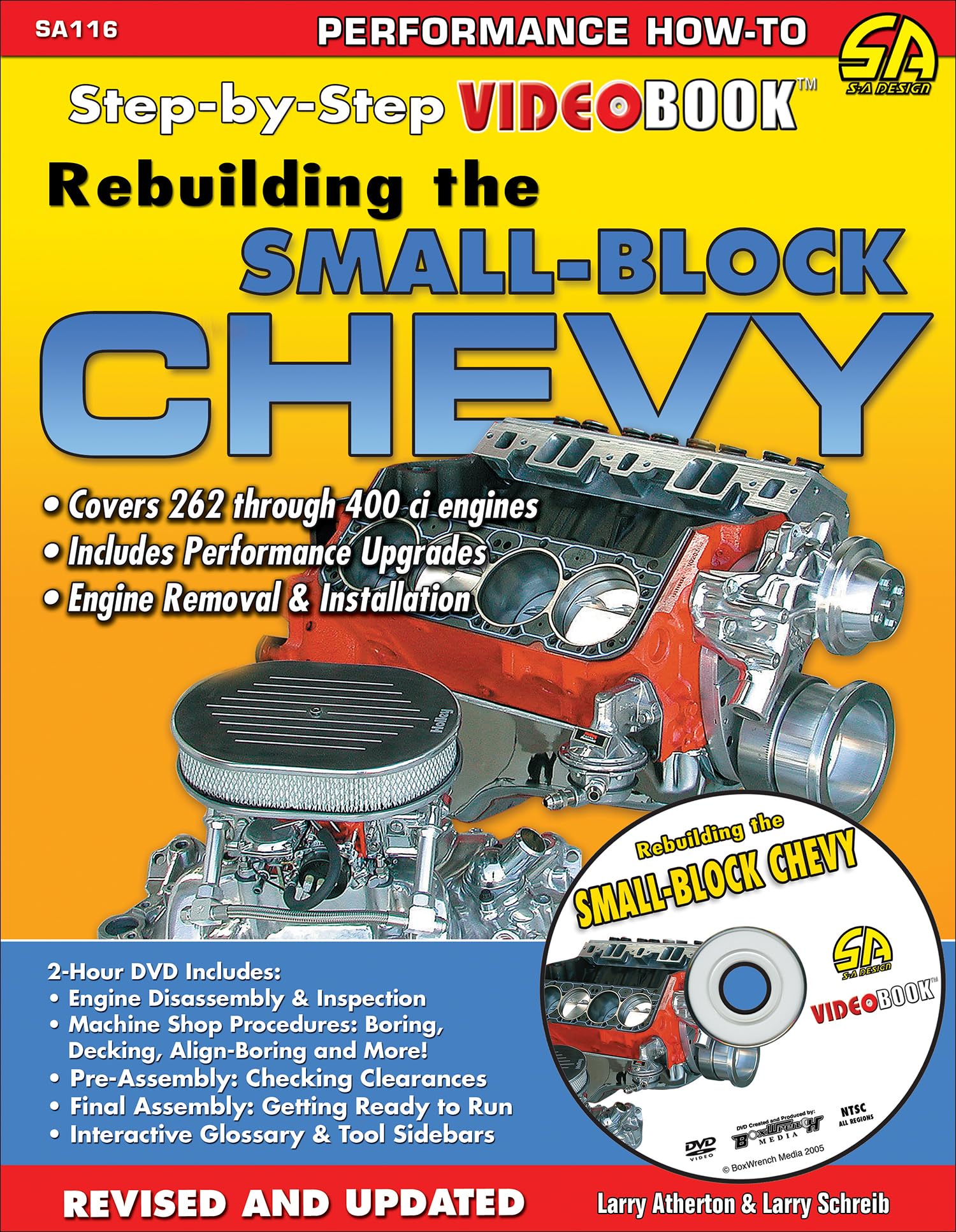 Rebuilding the Small-Block Chevy: Step-By-Step Videobook: Stock and High-Performance Rebuilds Hobbies & Crafts