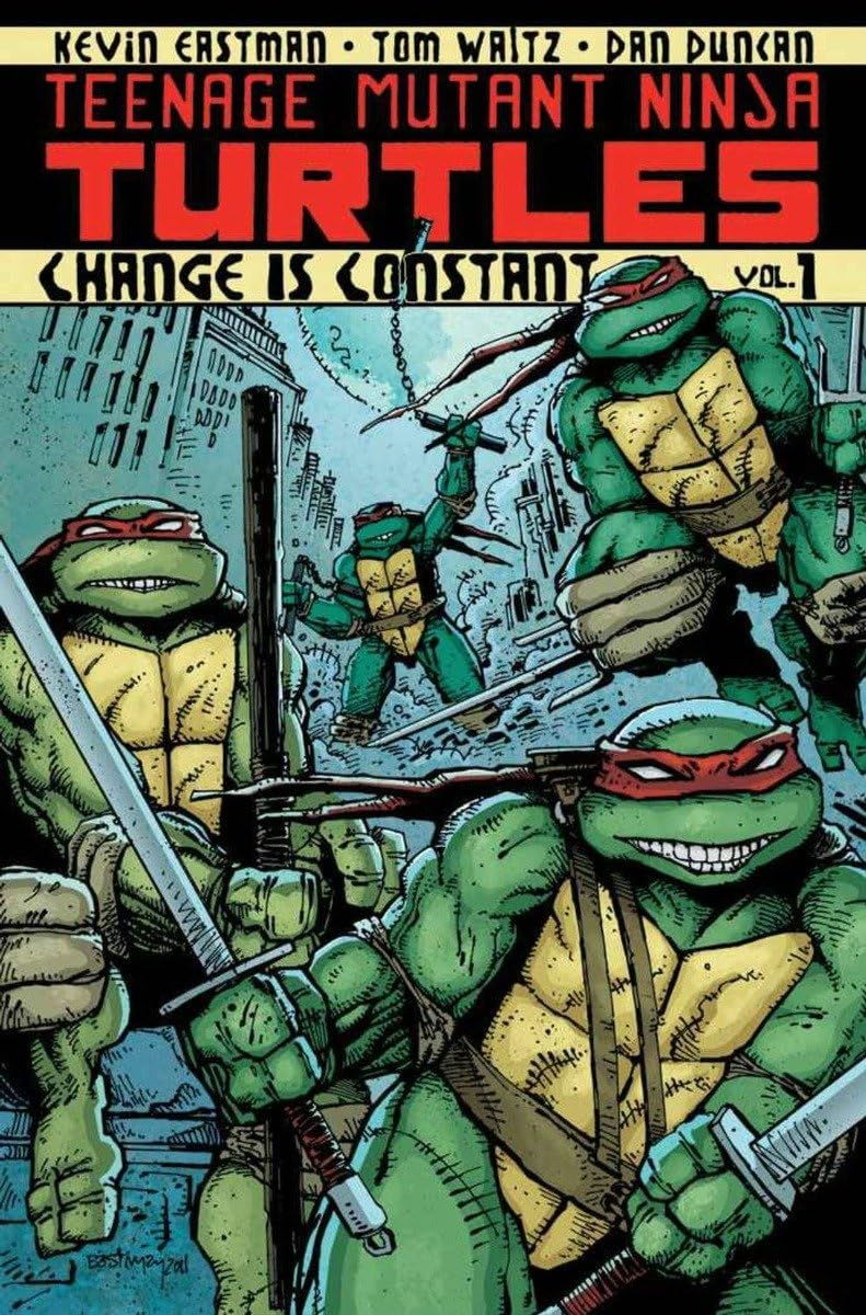 Teenage Mutant Ninja Turtles Volume 1: Change is Constant Manga