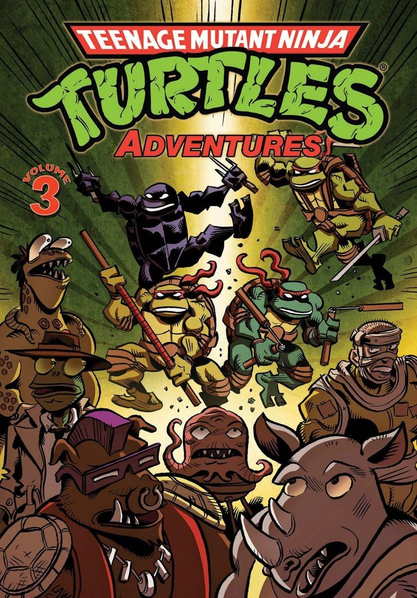 Teenage Mutant Ninja Turtles Adventures Volume 3 Manga