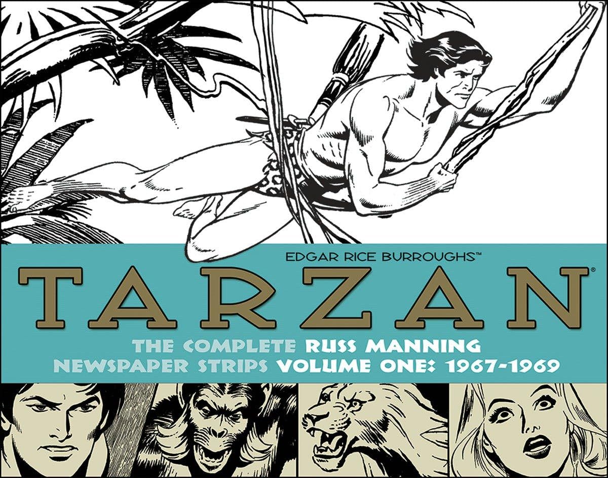 Tarzan: The Complete Russ Manning Newspaper Strips Volume 1 (1967-1969) Action & Adventure