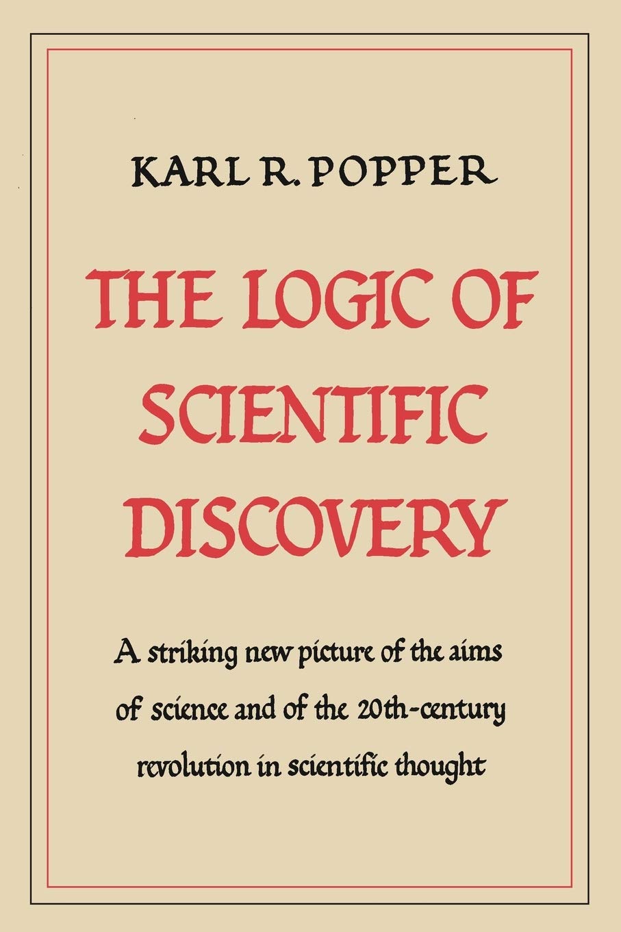 The Logic of Scientific Discovery Law