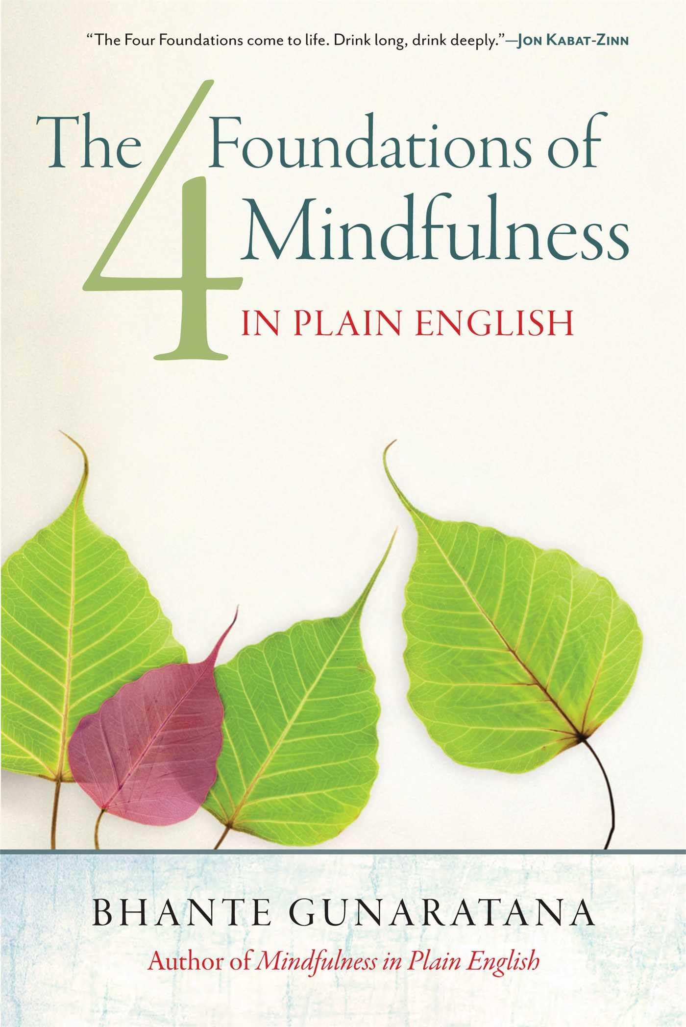 The Four Foundations of Mindfulness in Plain English Philosophy