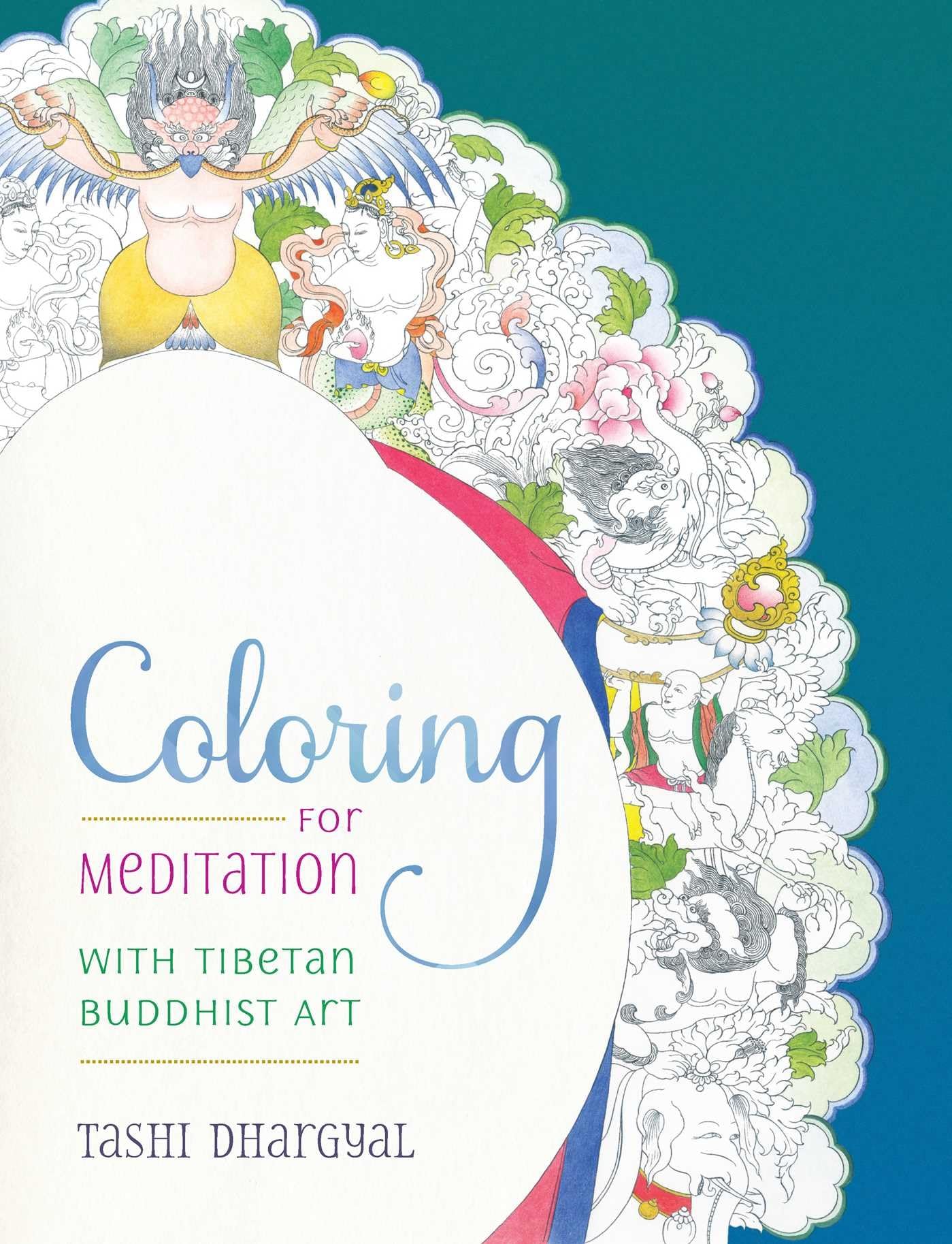 Coloring for Meditation: With Tibetan Buddhist Art Social Sciences