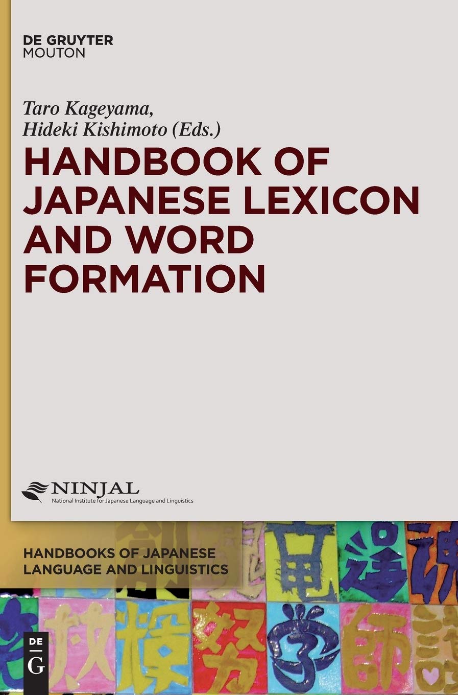 Handbook of Japanese Lexicon and Word Formation book