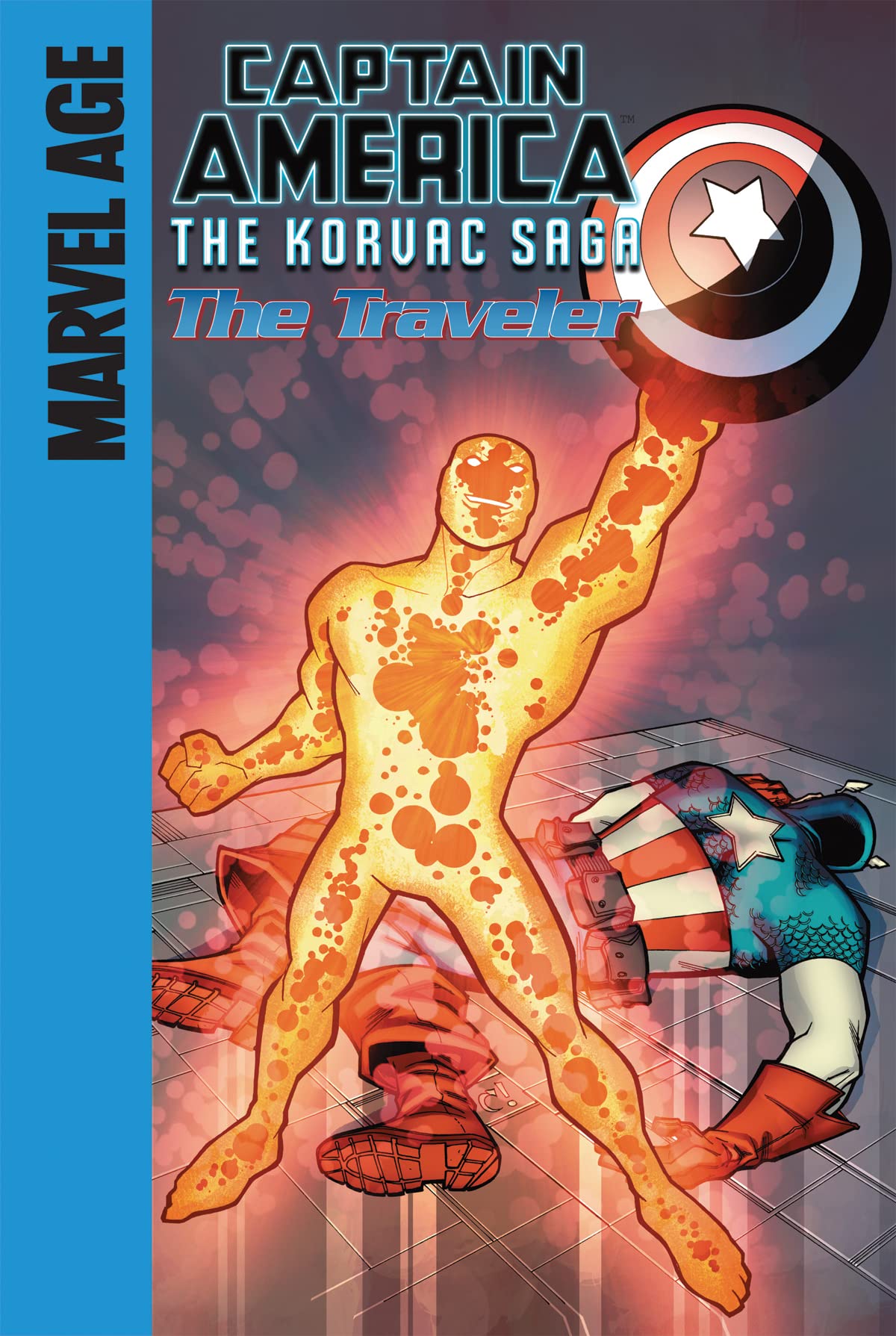 Marvel Age Captain America the Korvac Saga 3: The Traveler Manga