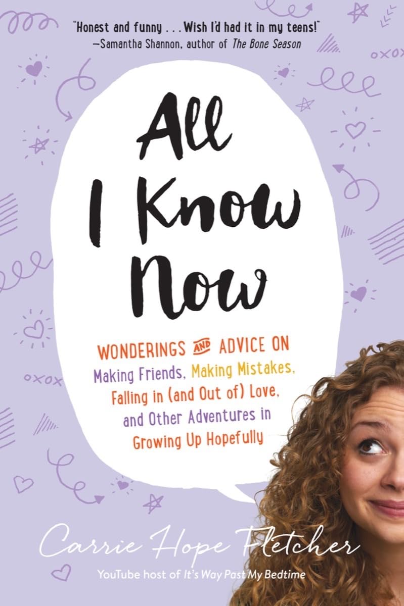 All I Know Now Young adult books