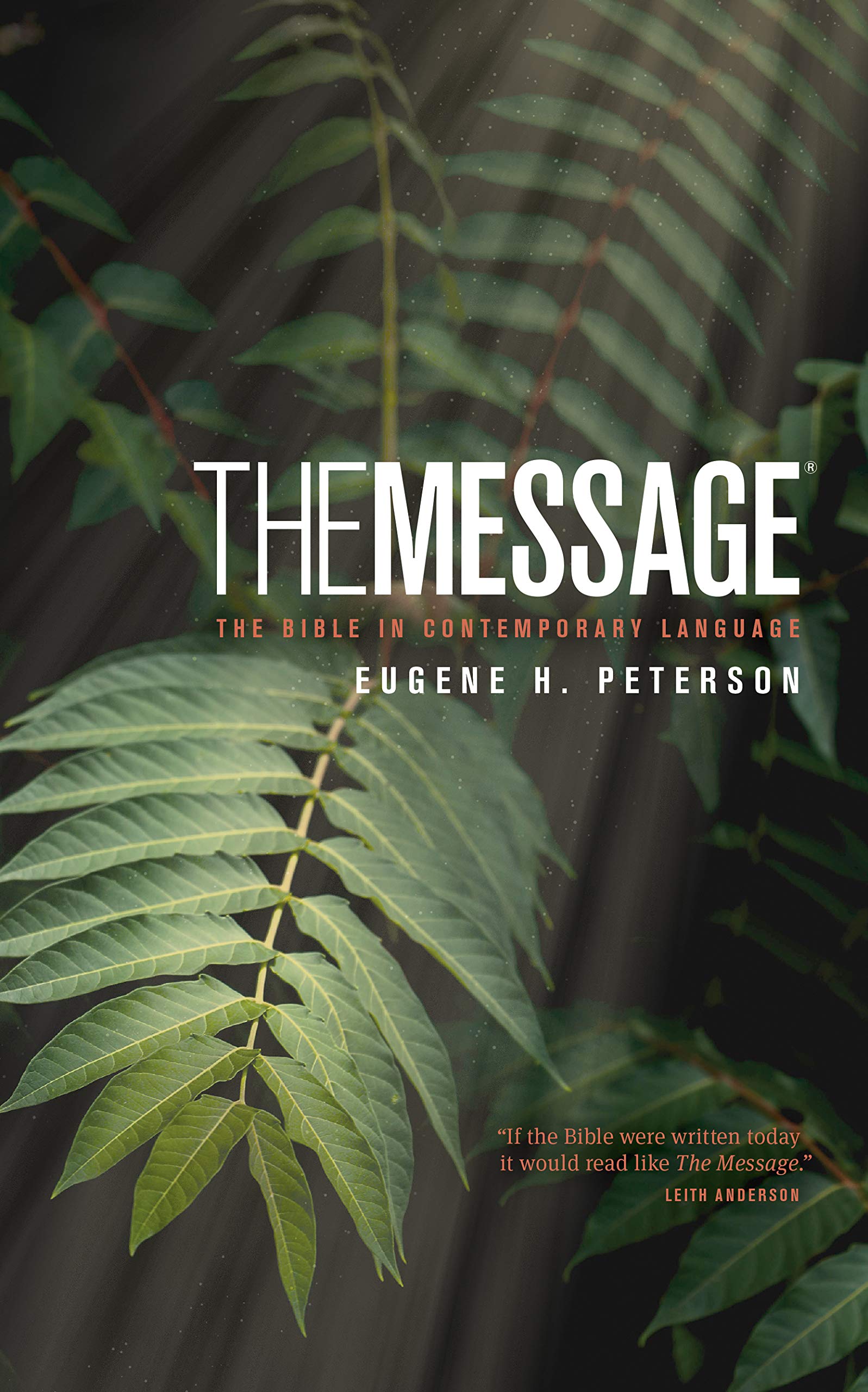 The Message: The Bible in Contemporary Language: With Topical Concordance: Numbered Edition Business & Technology