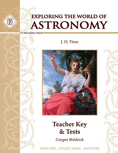 Exploring the World of Astronomy Teacher Key & Tests Books