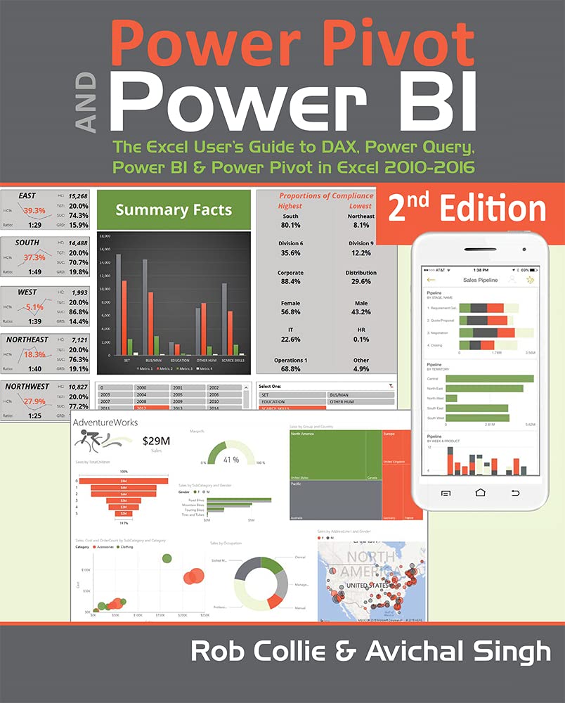 Power Pivot and Power Bi: The Excel User's Guide to Dax, Power Query, Power Bi & Power Pivot in Excel 2010-2016 Computer Science