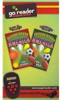 Future Stars of America: Home Run Edition & Touchdown Edition, Grade Level 3-4 (Go Reader Classroom - Future Stars Series) Leisure & Fun