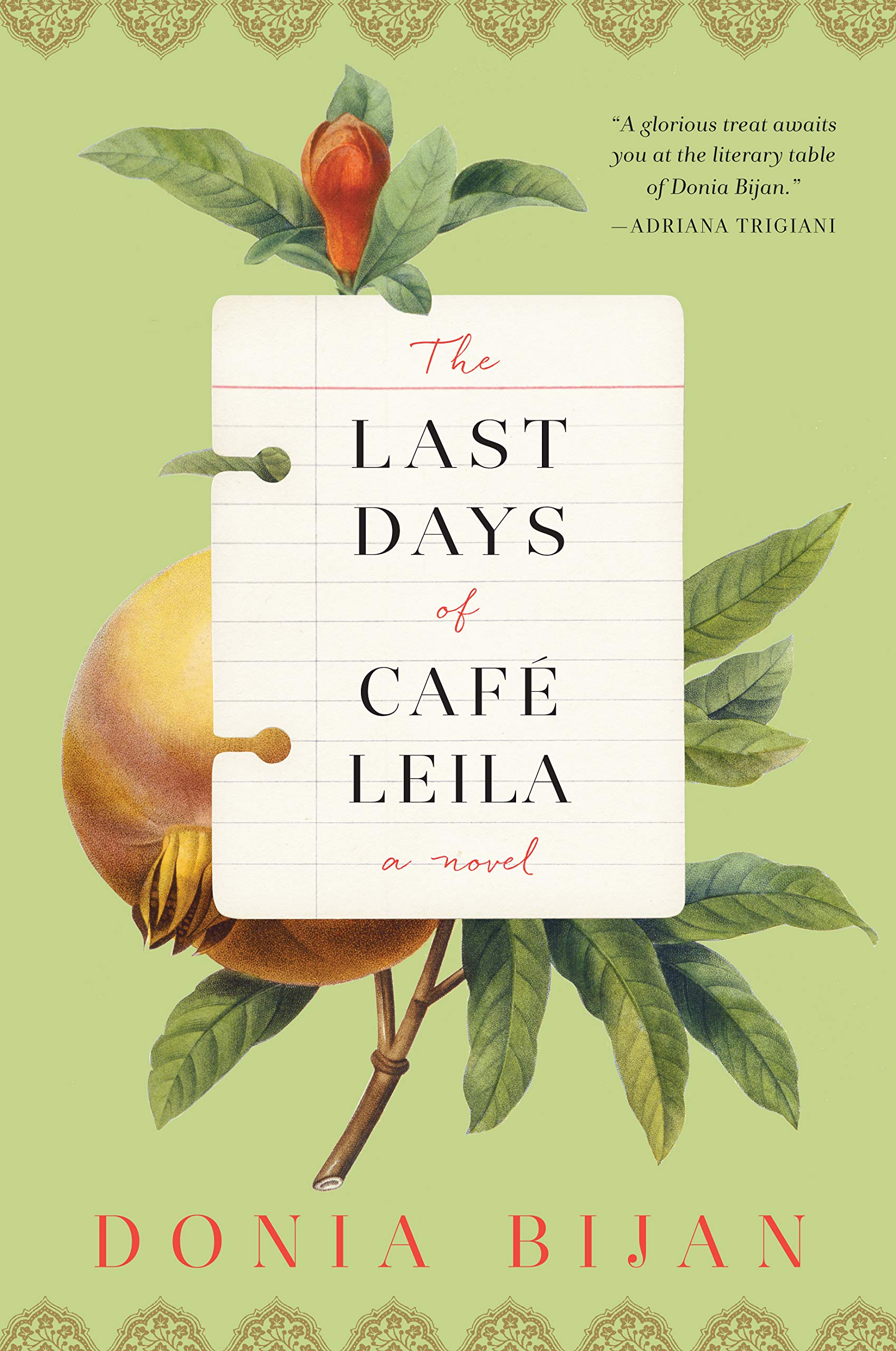The Last Days of Café Leila Historical Fiction