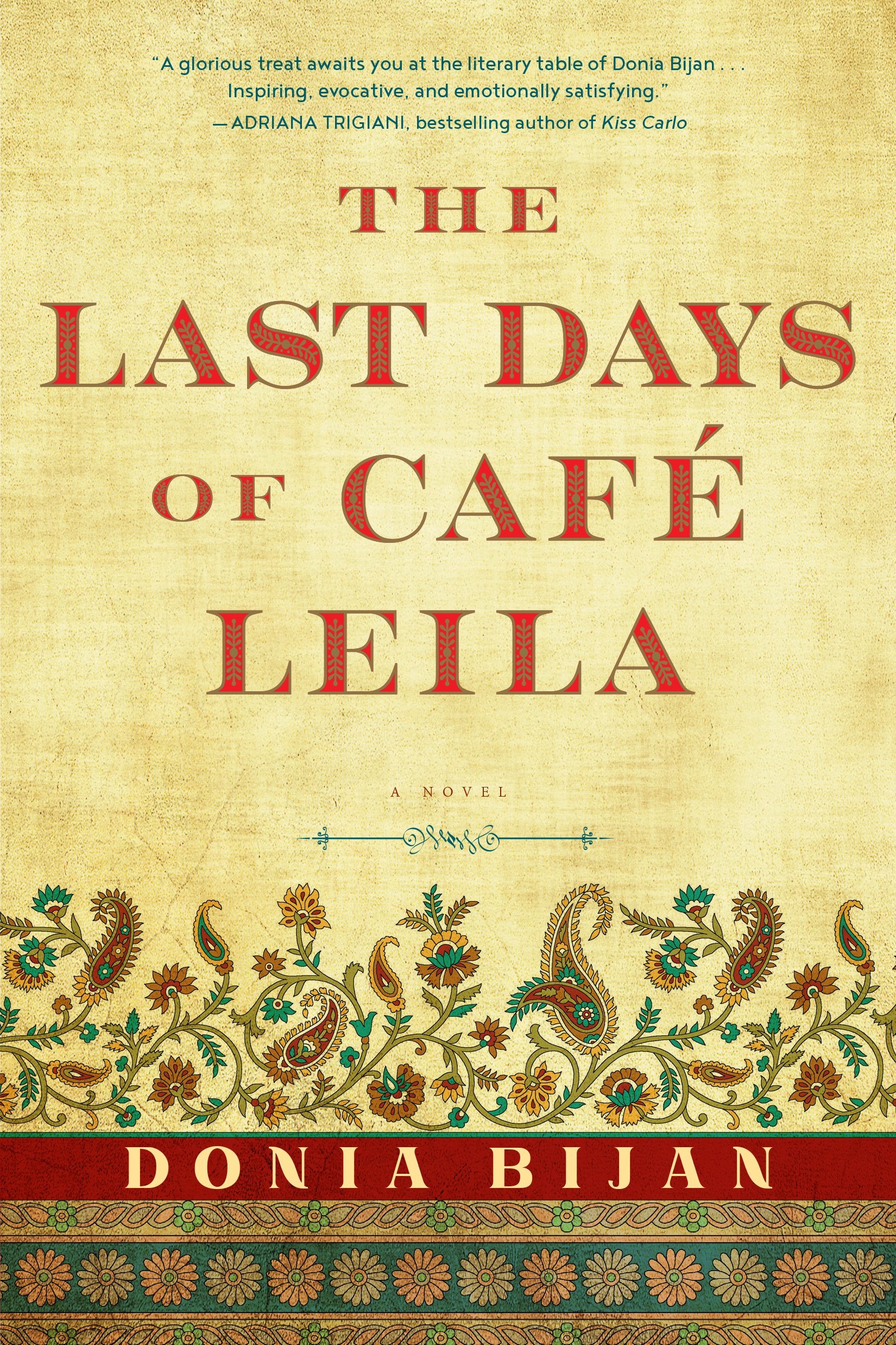 Last Days of Café Leila Historical Fiction