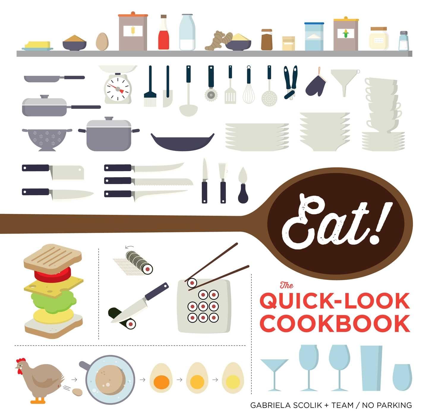 Eat! The Quick-Look Cookbook: The Quick-Look Cookbook Leisure, Home & Garden
