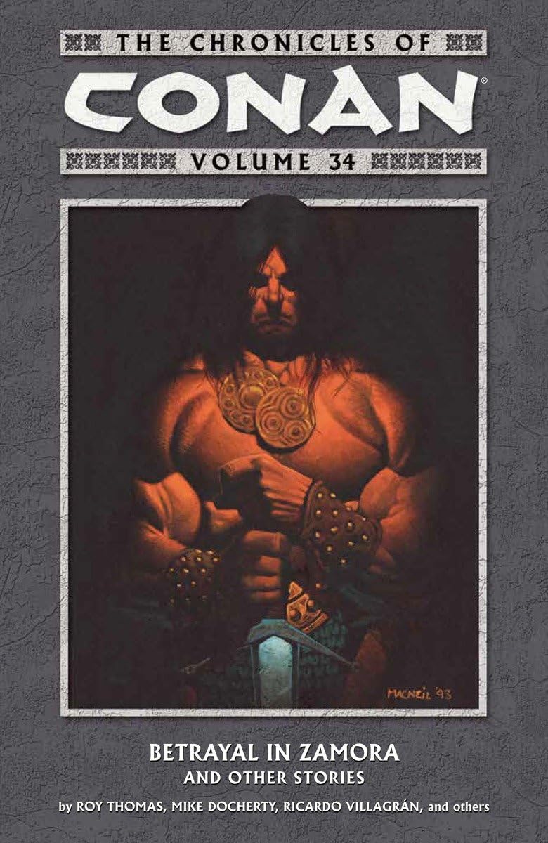 The Chronicles of Conan Volume 34: Betrayal in Zamora and Other Stories Manga