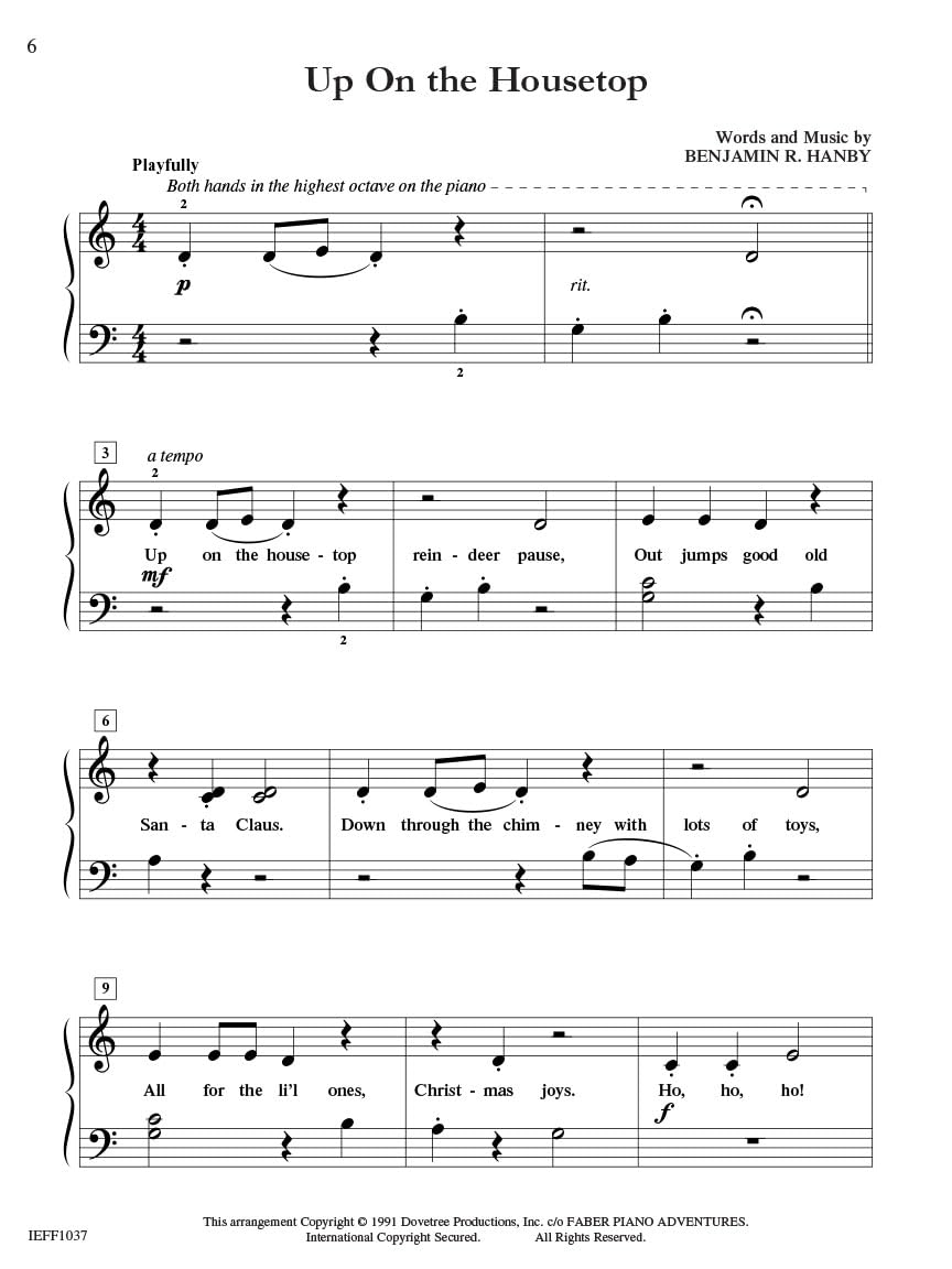 Faber Piano Adventures - Student Choice Series Christmas: Christmas - Level 3 Sheet Music