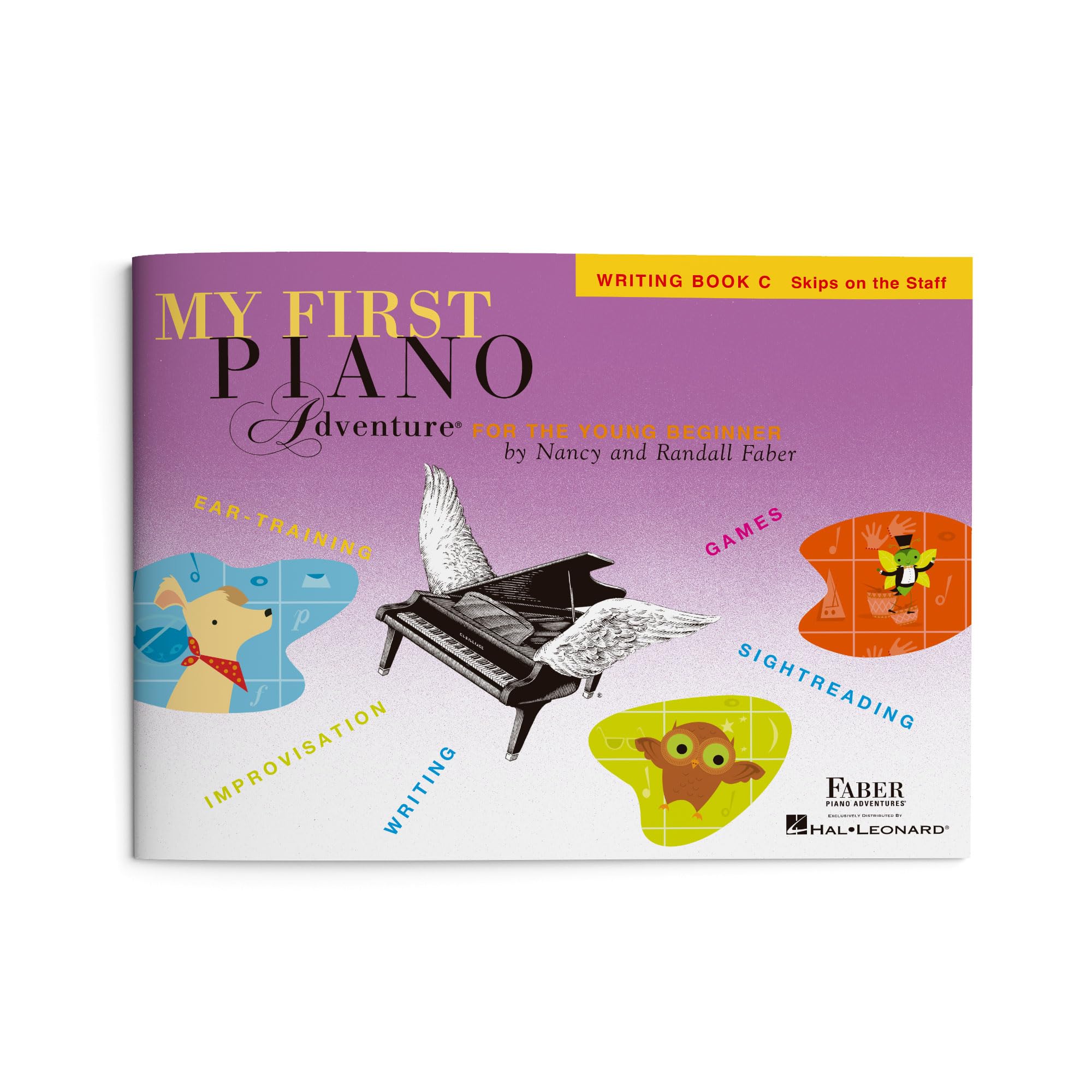 My First Piano Adventure For the Young Beginner: Writing Book C, Skips on the Staff book
