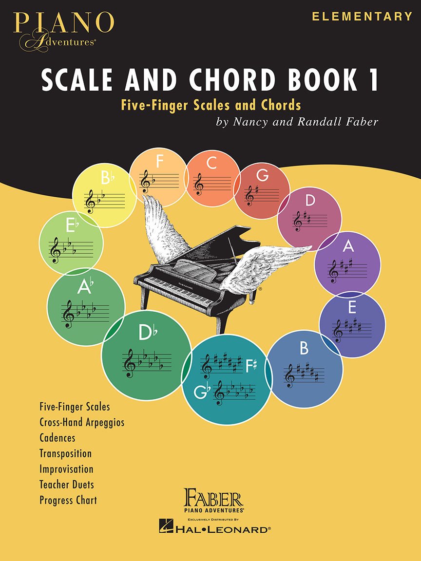 Piano Adventures Scale and Chord Book 1. book