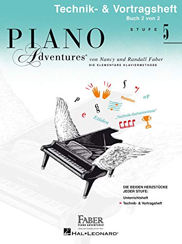 Nancy Faber,Randall Faber-Piano Adventures: Technik- & Vortragsheft Stufe 5-Klavier-BOOK Stationery