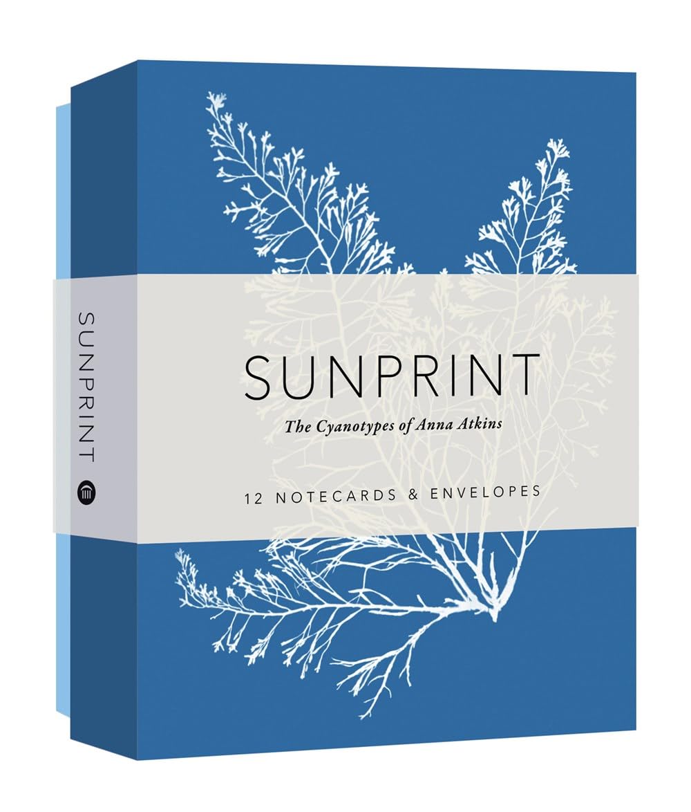 Sunprint Notecards: The Cyanotypes of Anna Atkins (12 notecards; 12 designs; matching envelopes; keepsake box): The Cyanotypes of Anna Atkins Mathematics
