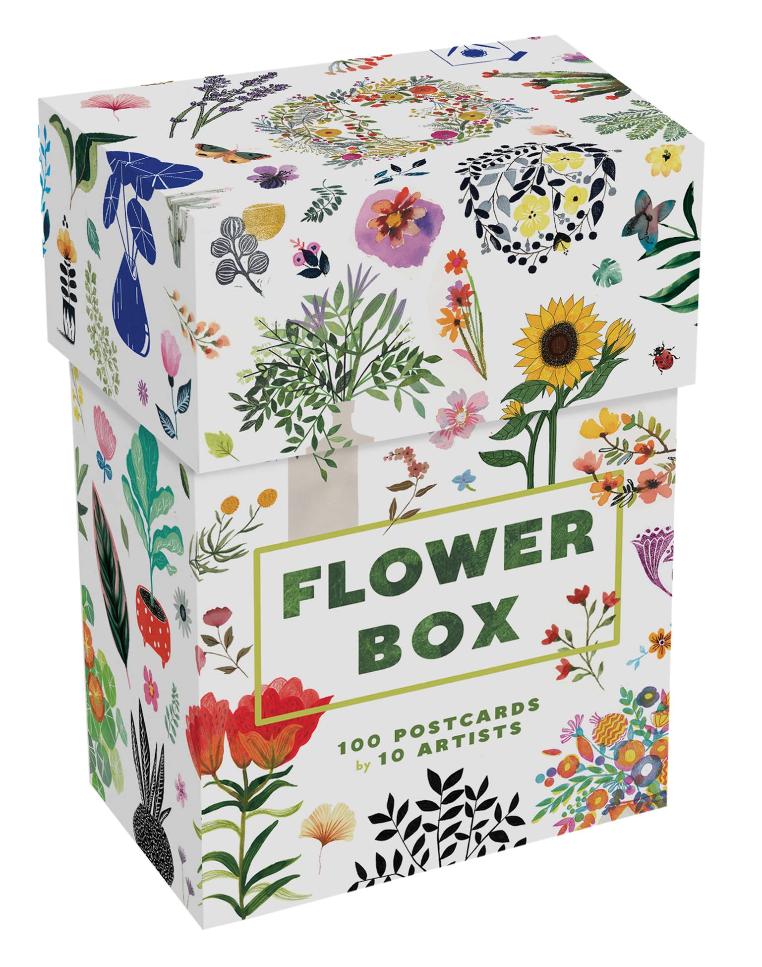 Flower Box: 100 Postcards by 10 artists Film, Art & Culture