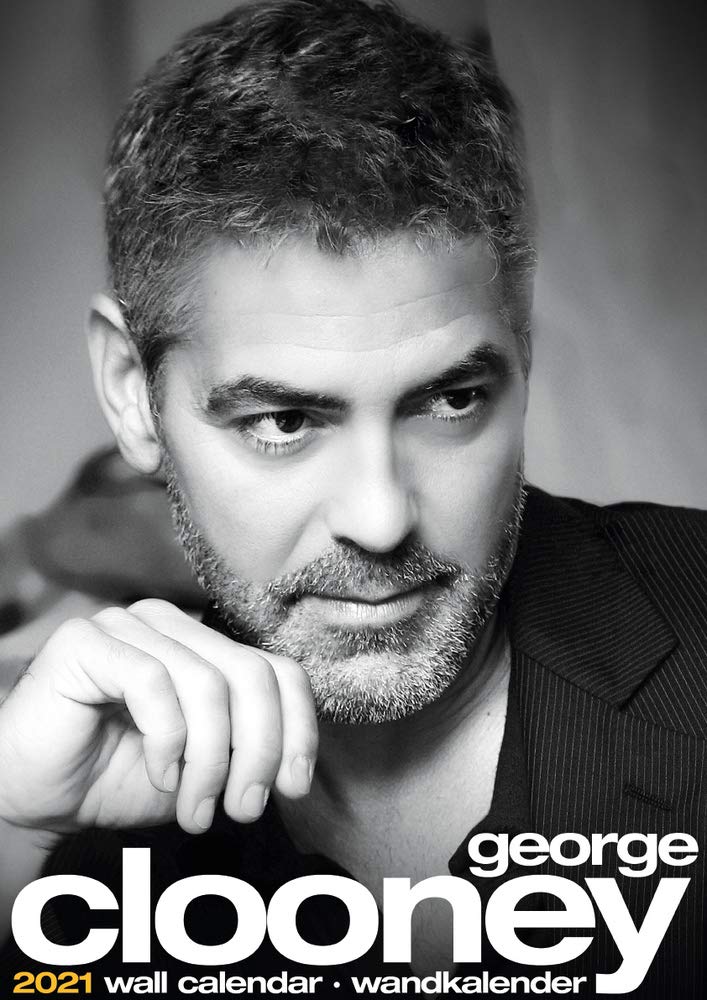 George Clooney 2021 Calendar book