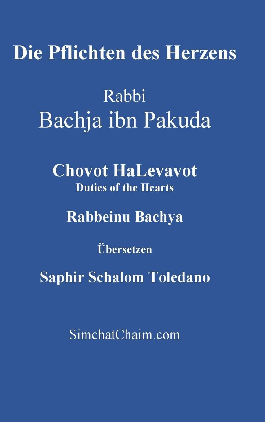 Die Pflichten des Herzens - Chovot HaLevavot Religion & Esotericism