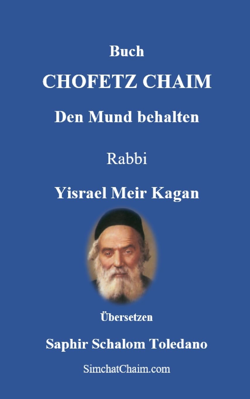 Buch CHOFETZ CHAIM - Den Mund behalten Religion & Esotericism