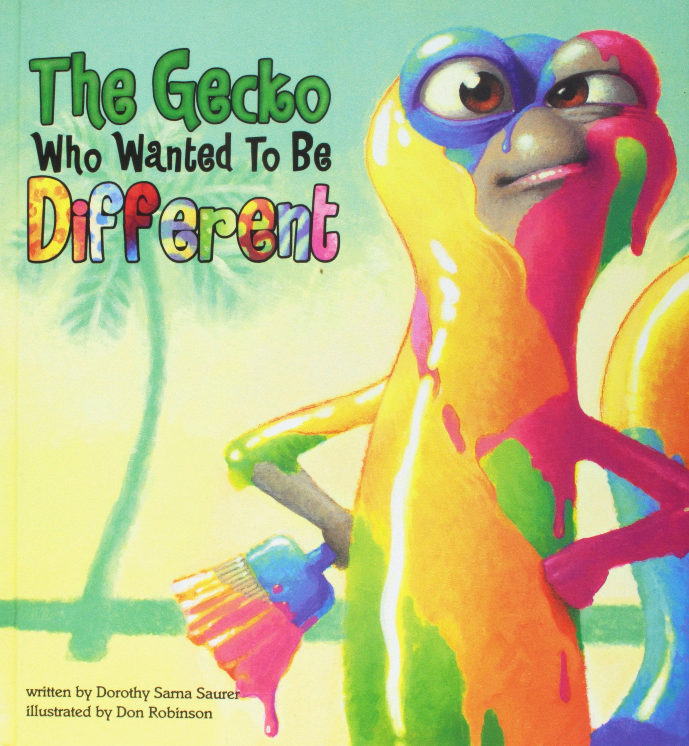 The Gecko Who Wanted To Be Different Children's books