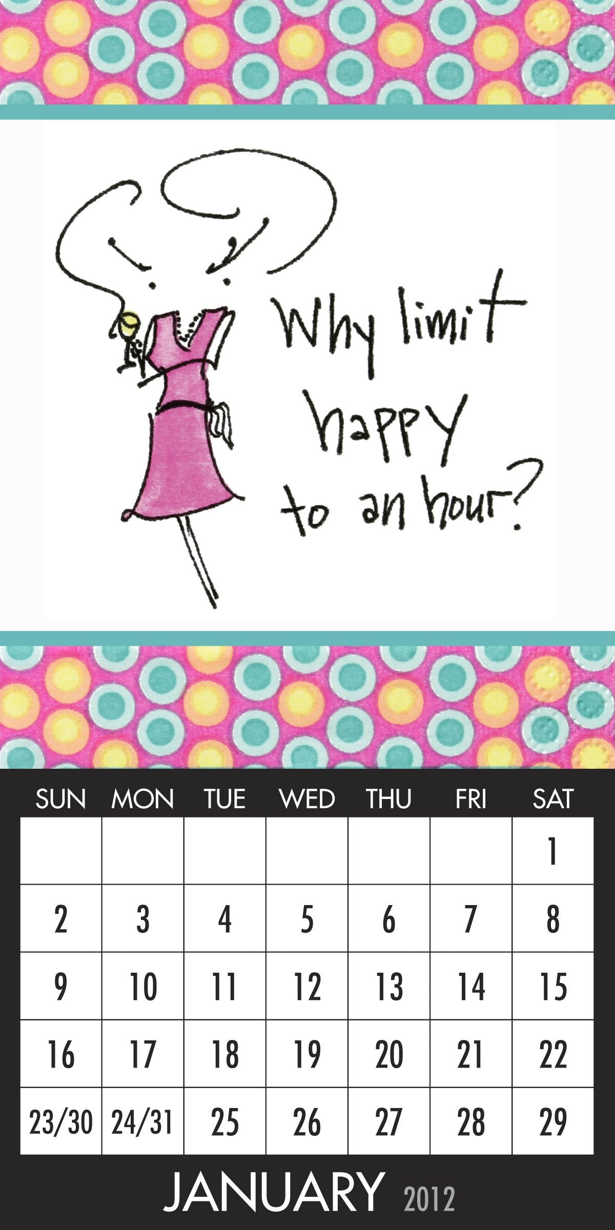 Mary Phillips 2012 Calendar Manga