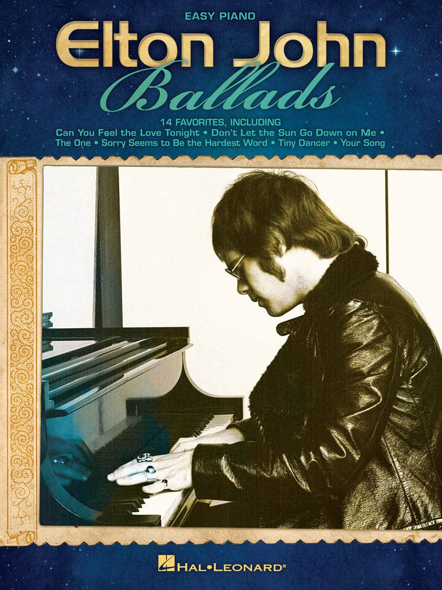Elton John: Ballads: Songbook für Klavier (Easy Piano Personality): Songbook Klavier Sheet Music