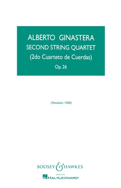 String Quartet 2: op. 26. Streichquartett. Studienpartitur.: HPS 971. op. 26. string quartet. Partition d'étude. (Hawkes Pocket Scores) Social Sciences