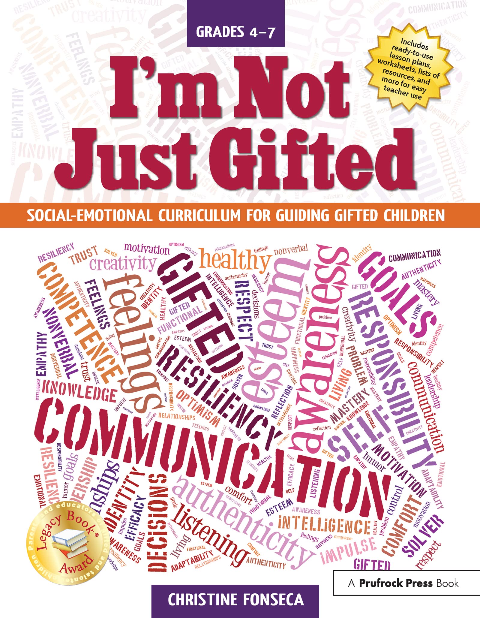 I'm Not Just Gifted: Ages 4-7, Social-Emotional Curriculum for Guiding Gifted Children Education & Training