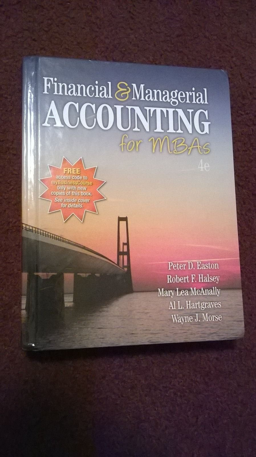 Financial and Managerial Accounting for MBAs Books