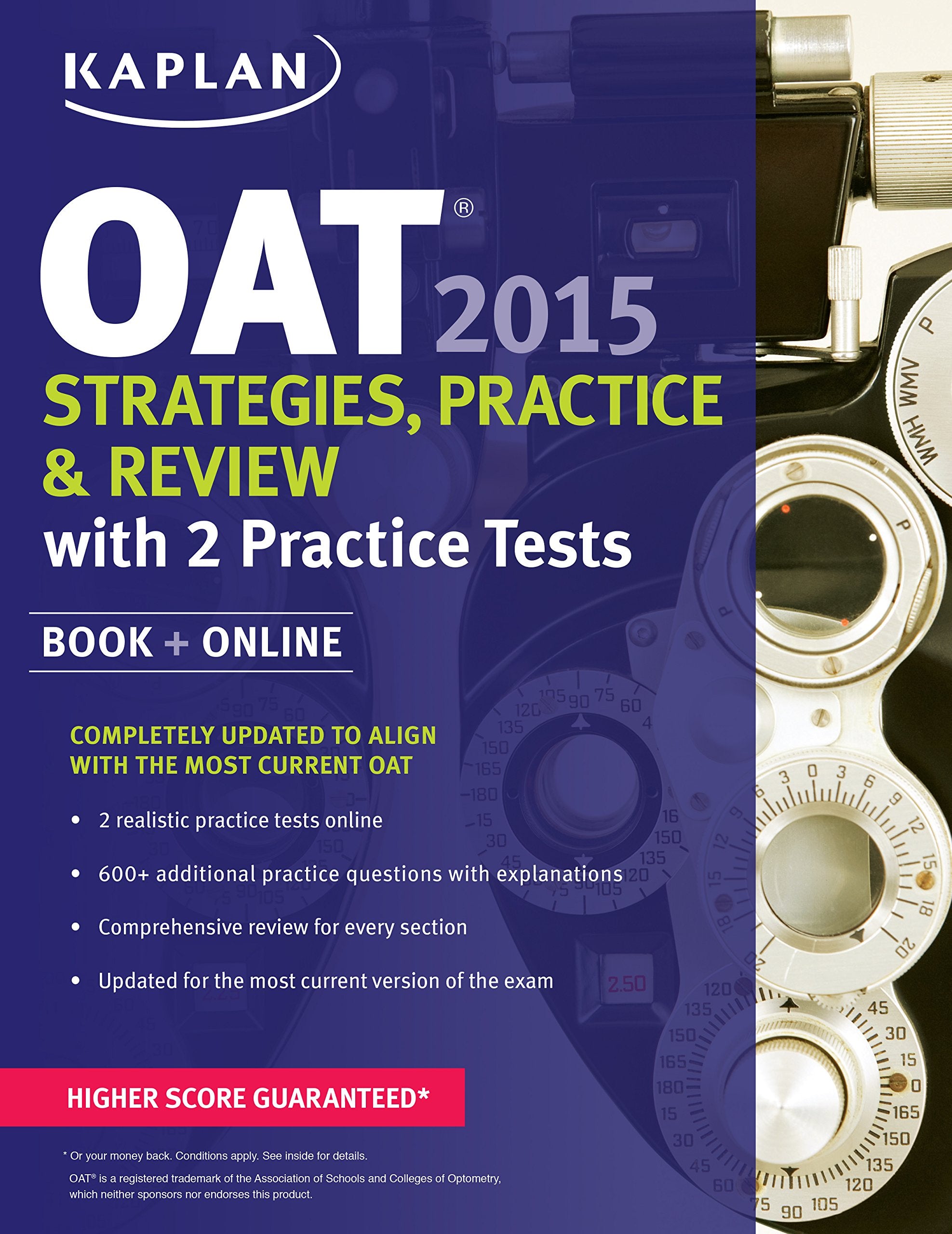 Kaplan OAT 2015 Strategies, Practice, and Review with 2 Practice Tests: Book + Online (Kaplan Test Prep) Medicine