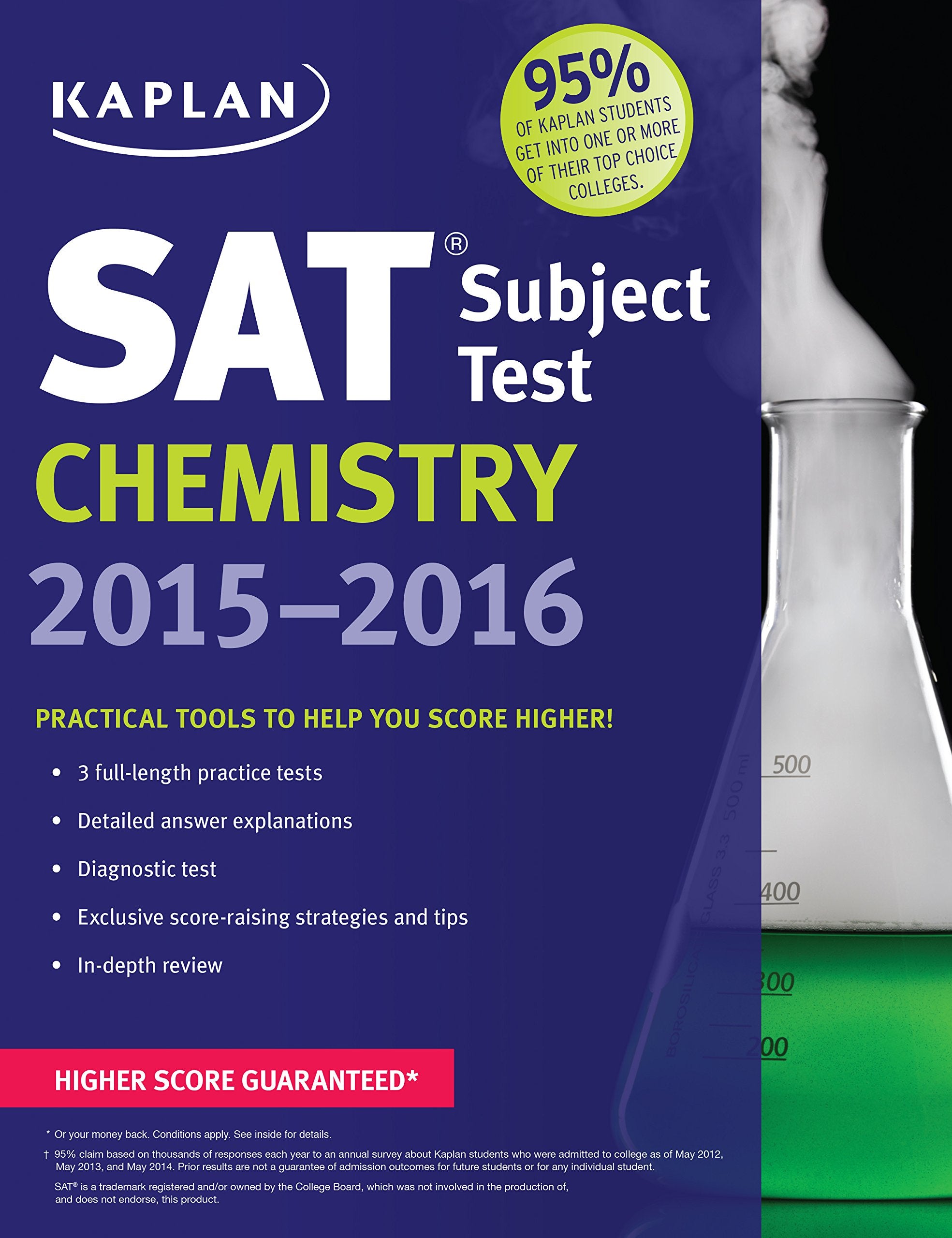 Kaplan SAT Subject Test Chemistry 2015-2016 (Kaplan Test Prep) Study Guides