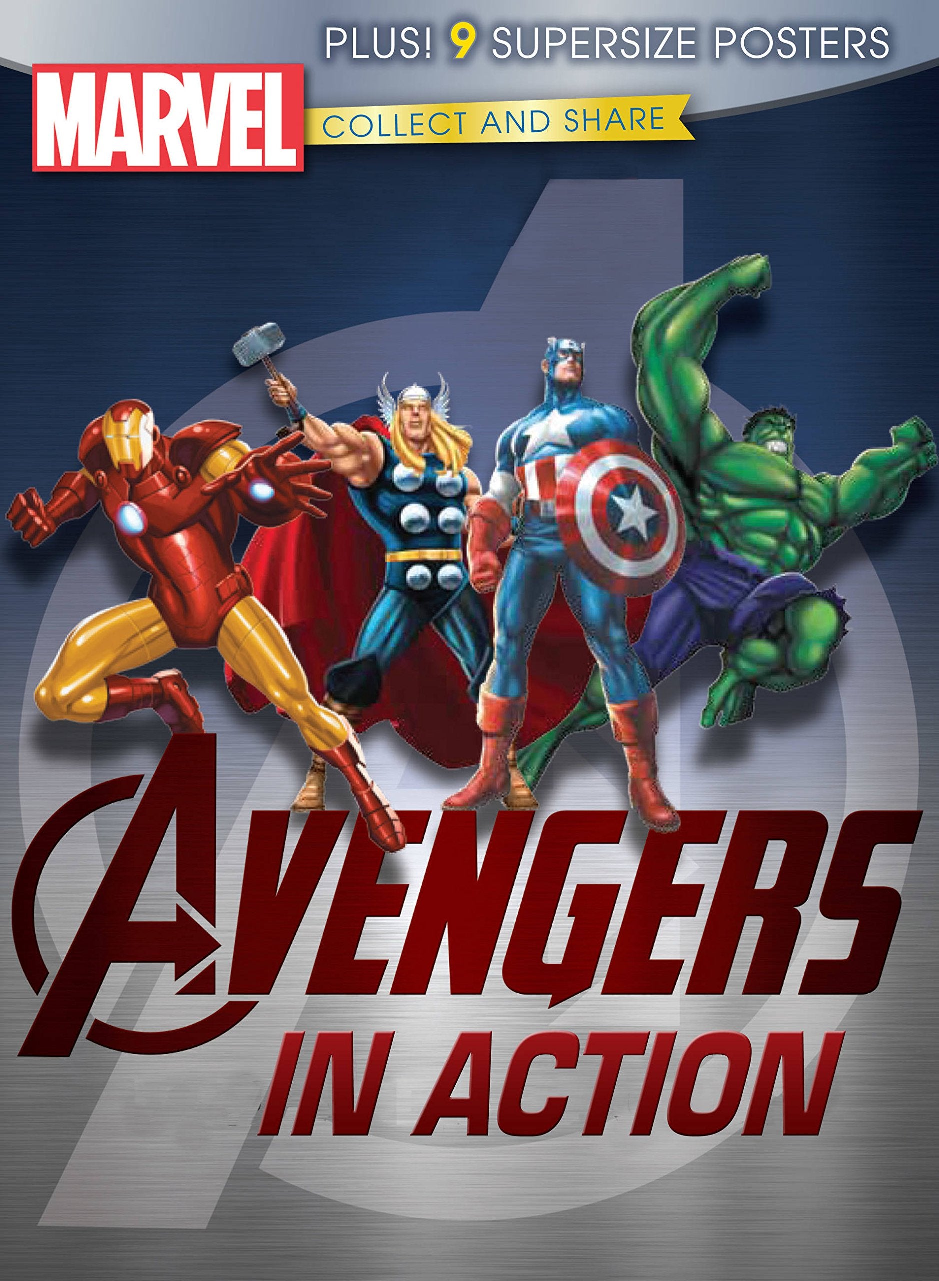 Marvel Avengers Assemble in Action Poster-A-Page (Marvel Poster-a-page) Non-fiction