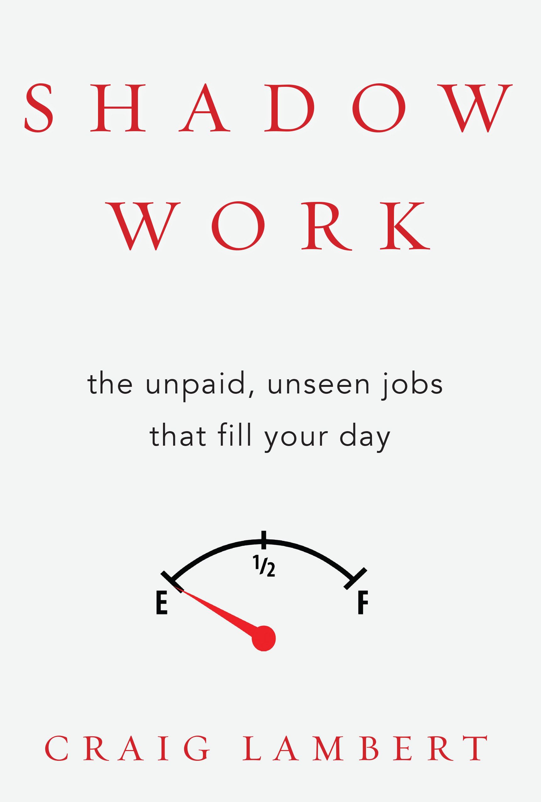 Shadow Work: The Unpaid, Unseen Jobs That Fill Your Day book