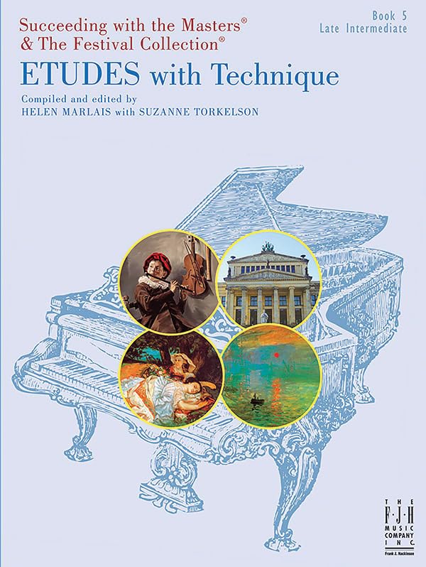 Etudes With Technique (Succeeding With the Masters & the Festival Collection, 5) Sheet Music