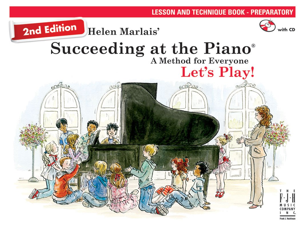 Lesson & Technique Book - Preparatory (Succeeding at the Piano) Sheet Music