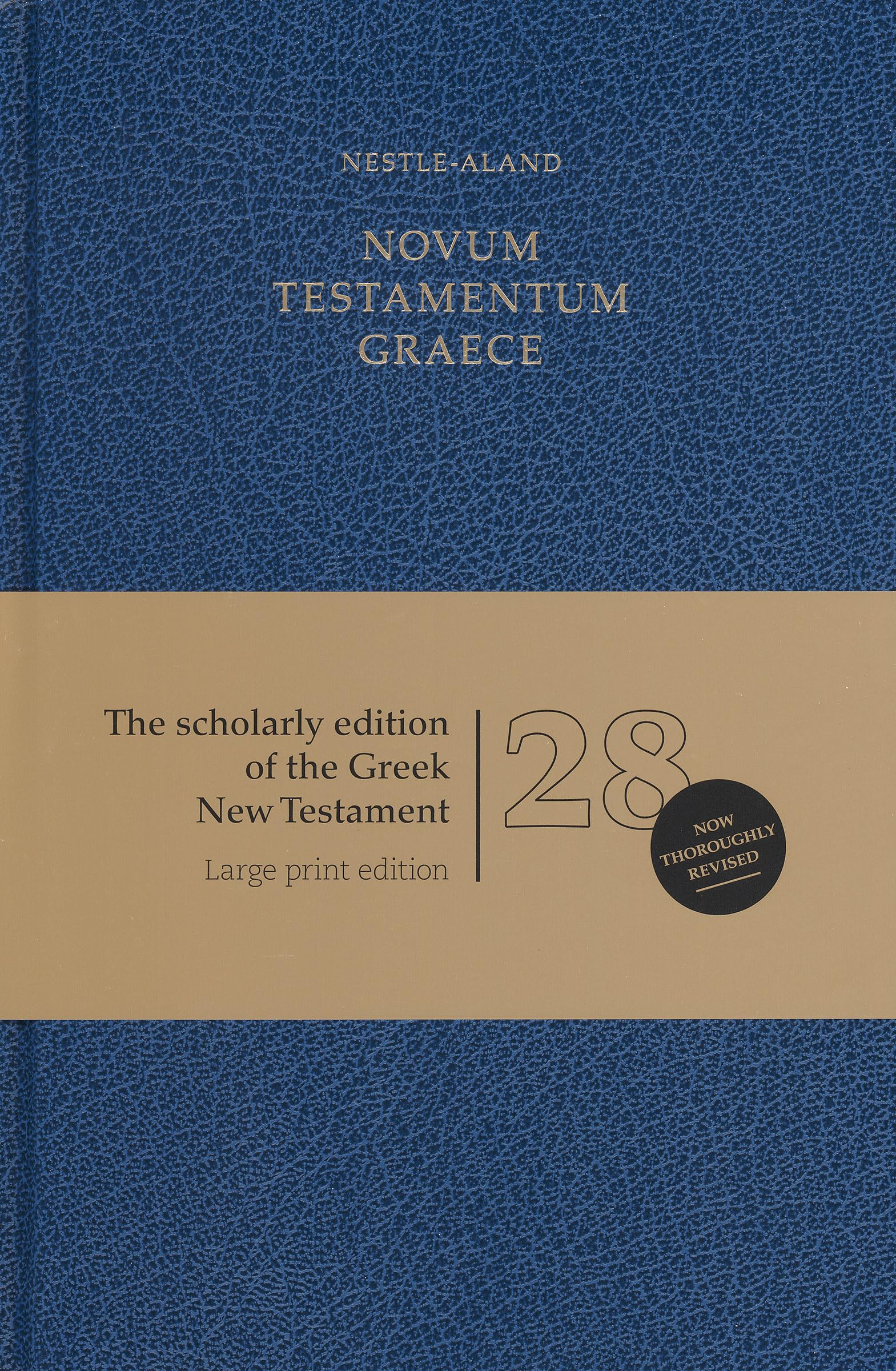 Novum Testamentum Graece-FL-Large Print: Nestle-aland Film, Art & Culture
