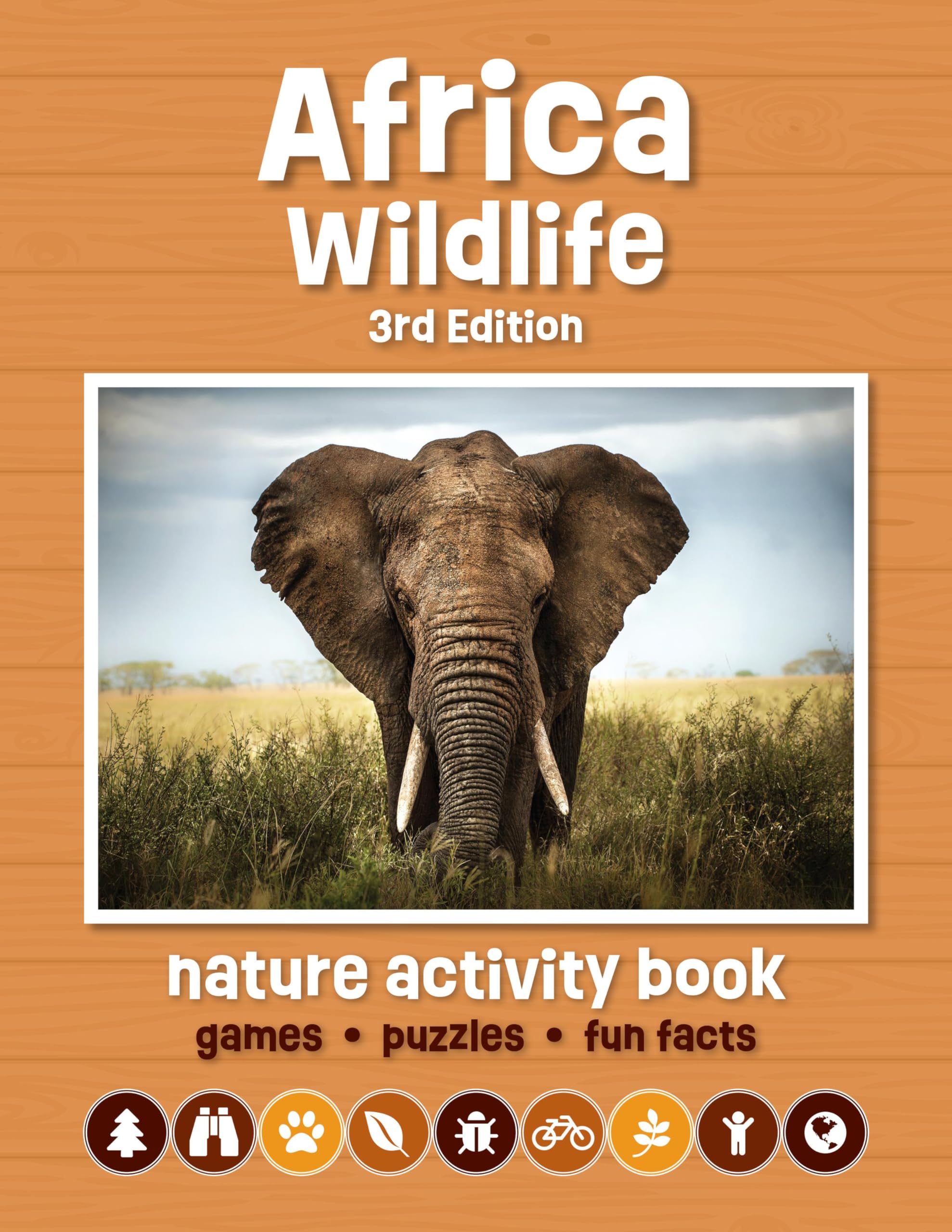 Africa Wildlife Nature Activity Book, 3rd Ed Tiptoi & Games