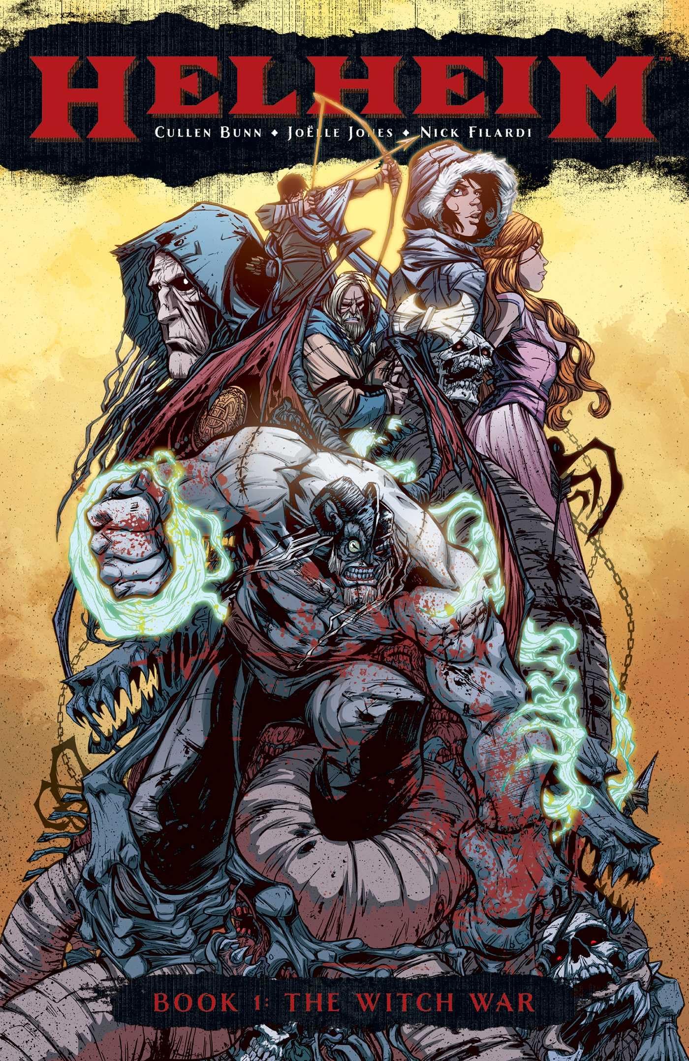 Helheim Volume 1: The Witch War (HELHEIM TP, Band 1) Historical Fiction