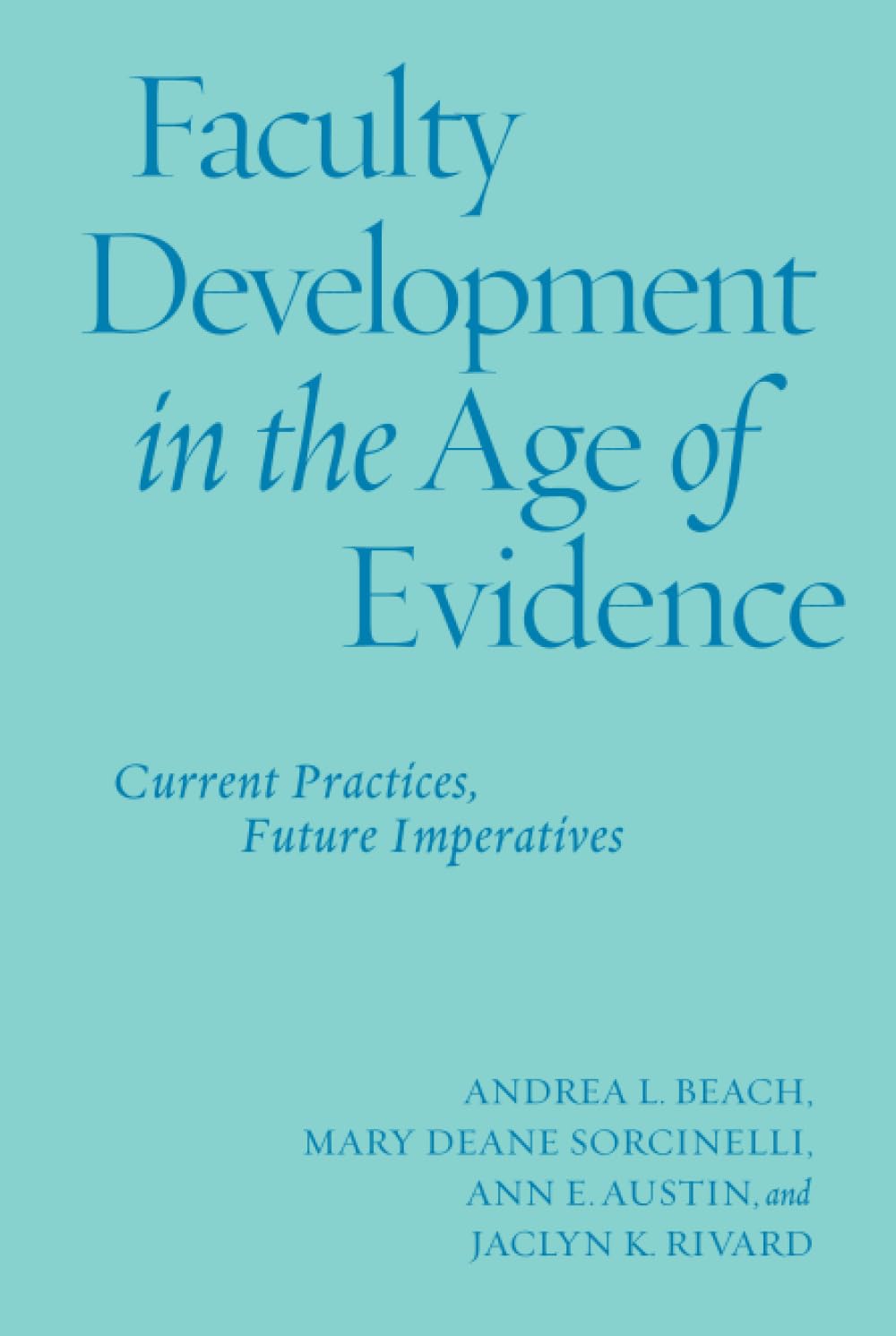 Product Image: Faculty Development in the Age of Evidence