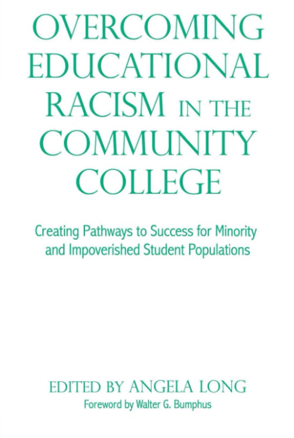 Overcoming Educational Racism in the Community College Social Sciences