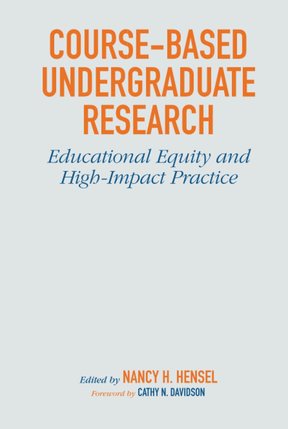Product Image: Course-Based Undergraduate Research